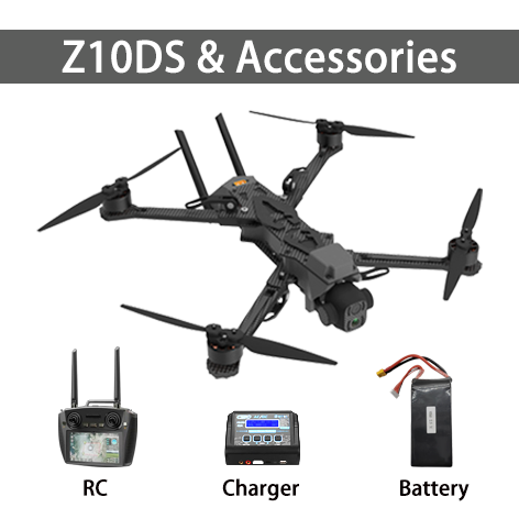 Z10DS FPV Drone AI-Guided .Thermal Imaging，4kg Payload